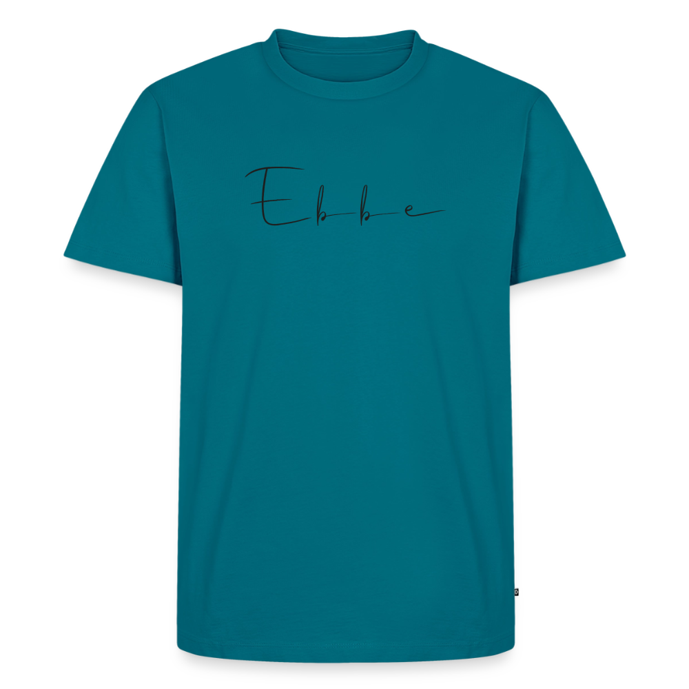 Ebbe - Herren Premium Bio T-Shirt - Petrol