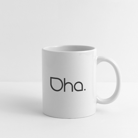Oha Tasse mit norddeutschem Spruch - Weiß