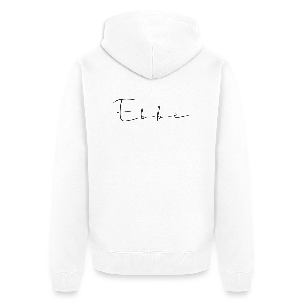 Ebbe - Herren Premium Kapuzenjacke - Weiß