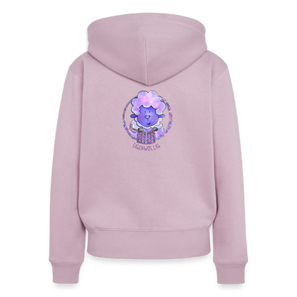 Frauen Premium Kapuzenjacke - Eigenwollig - Altrosa