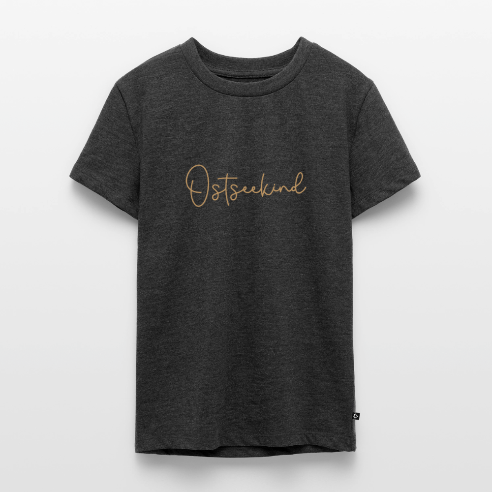 Teenager Premium T-Shirt "Ostseekind" - Anthrazit meliert