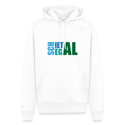 Herren Premium Hoodie - Schietegal - Weiß