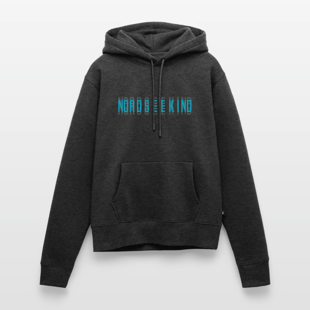 Nordseekind Damen Premium Hoodie - Anthrazit meliert