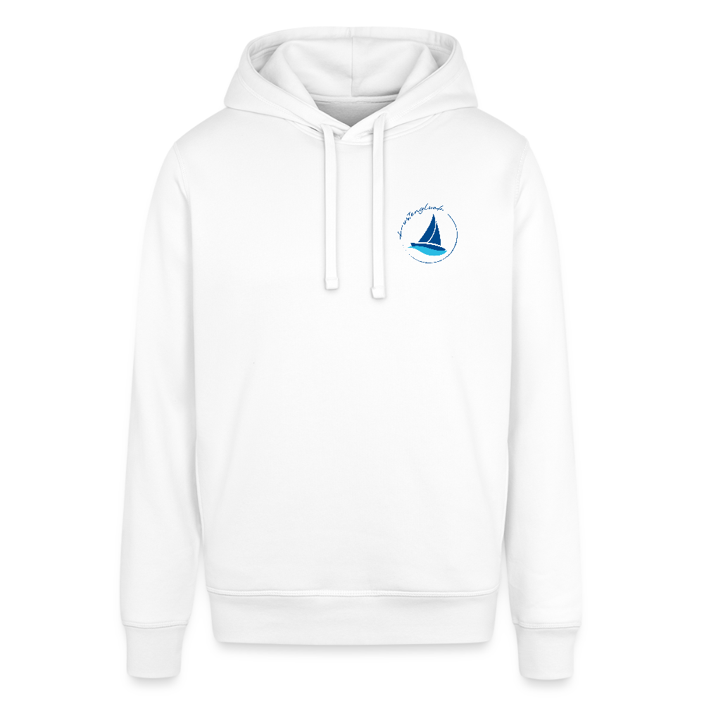Unisex Bio-Hoodie - Küstenglück - Weiß