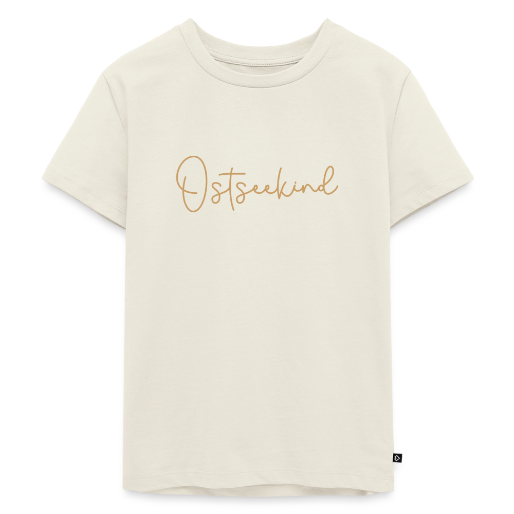 Kinder Premium T-Shirt "Ostseekind" - Naturweiß