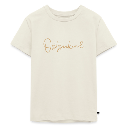 Kinder Premium T-Shirt "Ostseekind" - Naturweiß