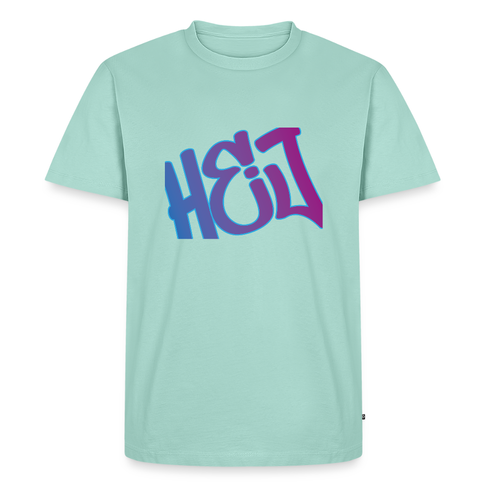 Herren Premium Bio T-Shirt - Hej - Mint 