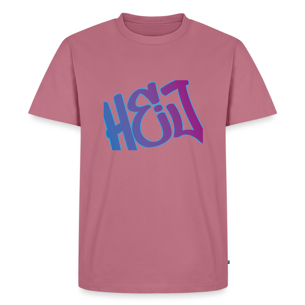 Herren Premium Bio T-Shirt - Hej - Mauve