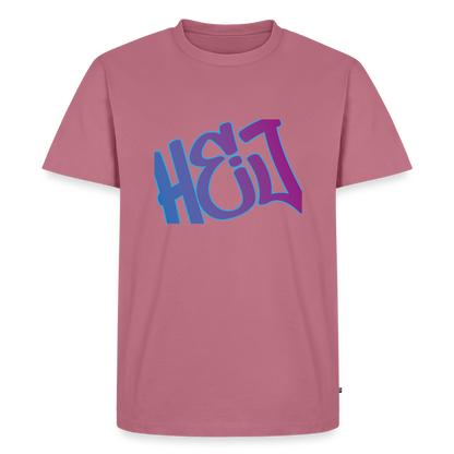 Herren Premium Bio T-Shirt - Hej - Mauve
