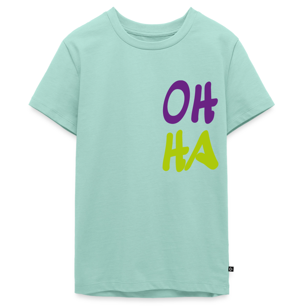 Teenager Premium T-Shirt "Oh ha" - Mint 