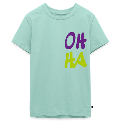 Teenager Premium T-Shirt "Oh ha" - Mint 