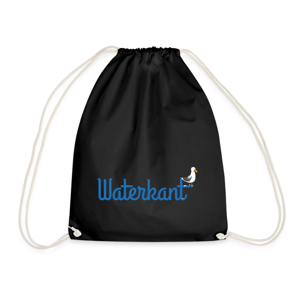 Turnbeutel - Waterkant - Schwarz