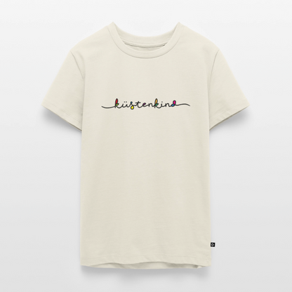 Teenager Premium T-Shirt "Küstenkind" - Naturweiß