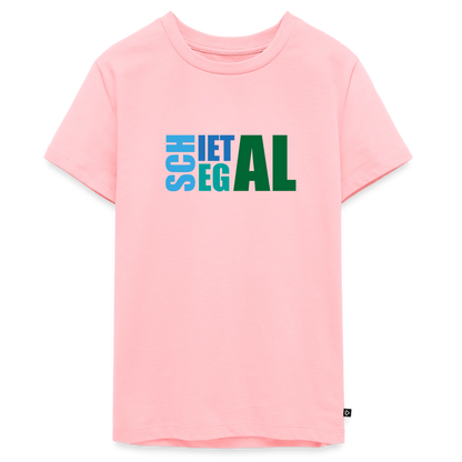 Teenager Premium T-Shirt "Schietegal" - Rosa