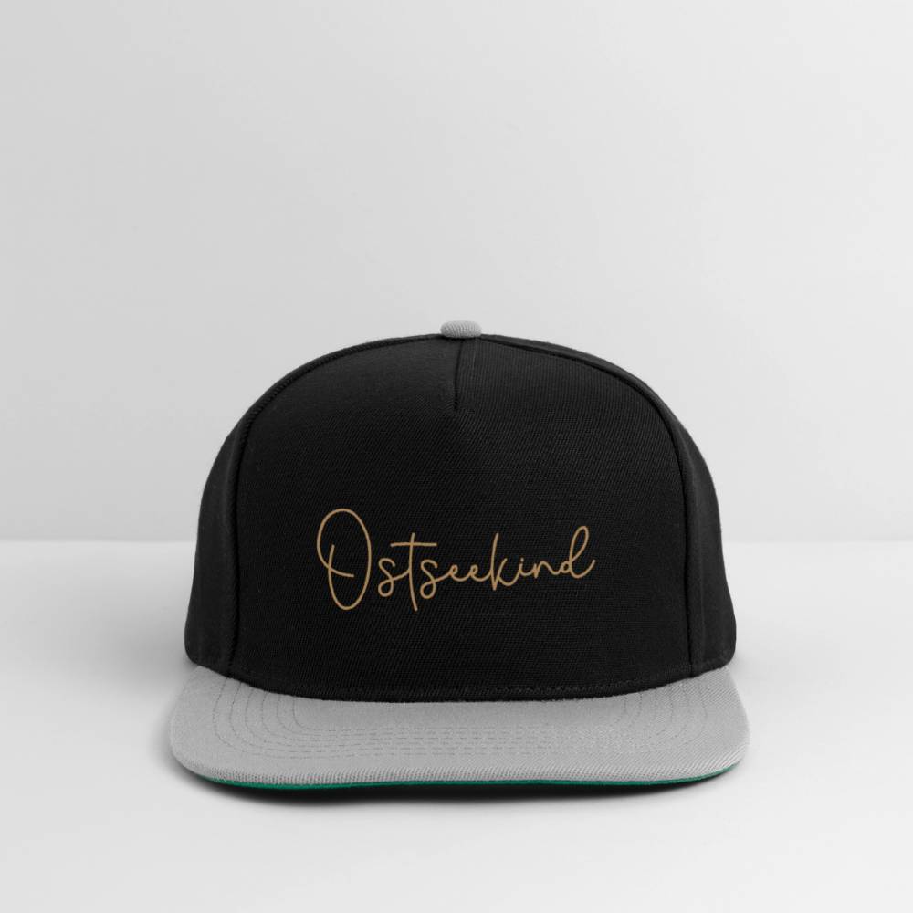 Snapback Cap - Ostseekind - Schwarz/Grau