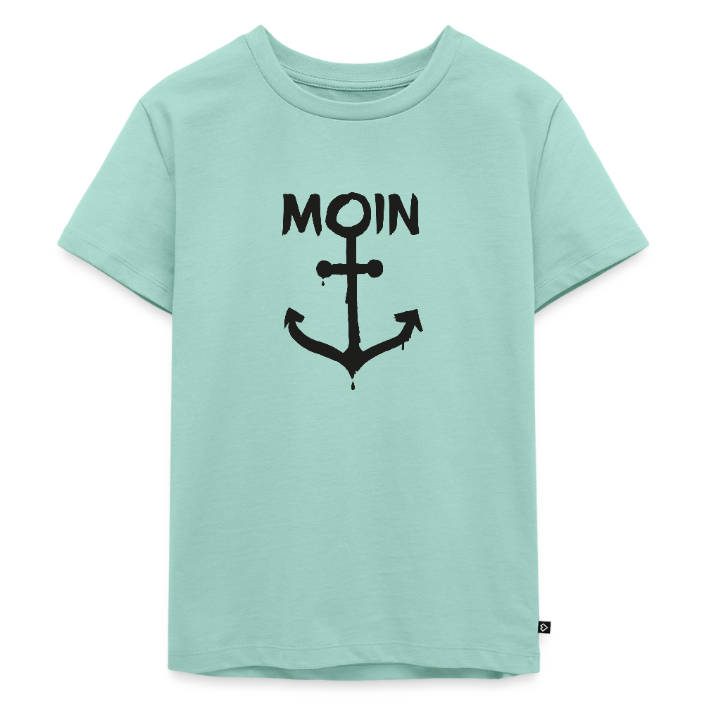 Kinder Premium T-Shirt - Moin Anker - Mint 