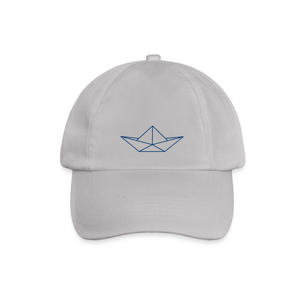 Baseballkappe - Origami Boot - Grau