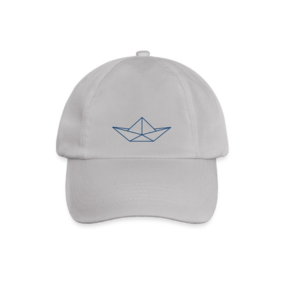 Baseballkappe - Origami Boot - Grau