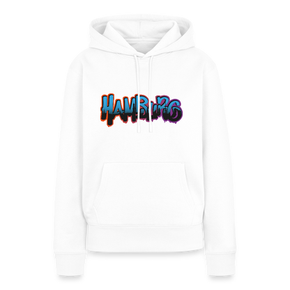 Damen Premium Hoodie - Hamburg - Weiß