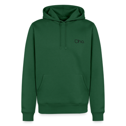 Oha Herren Premium Hoodie - Flaschengrün
