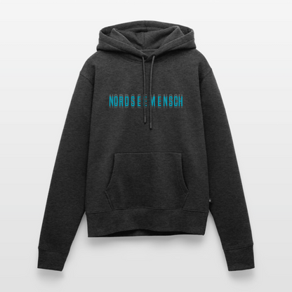 Nordseemensch - Damen Premium Hoodie - Anthrazit meliert