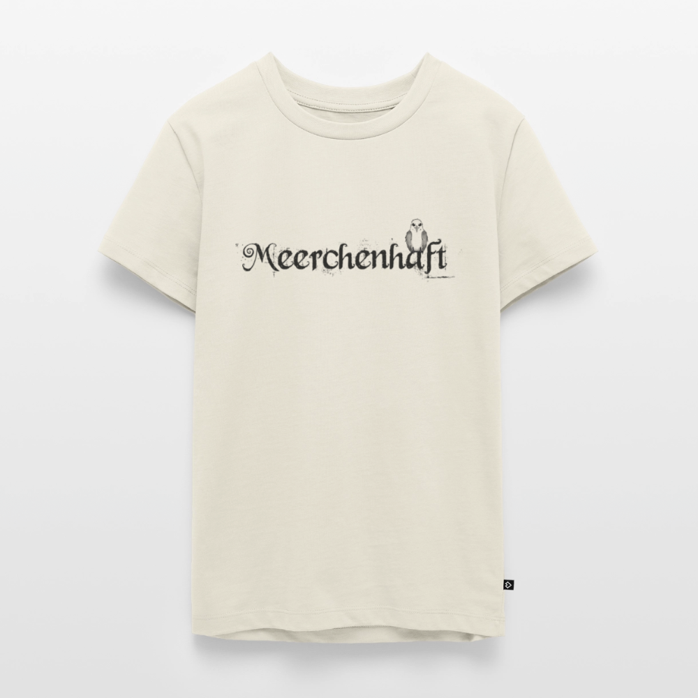 Teenager Premium T-Shirt "Meerchenhaft" - Naturweiß