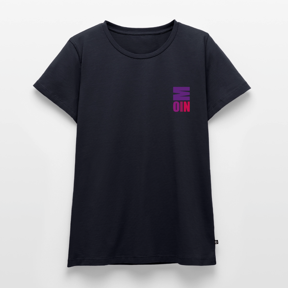 Damen Premium Bio T-Shirt - Moin - Navy