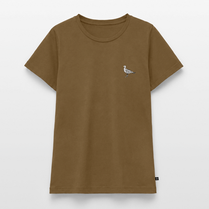 Möwe - Damen Premium Bio T-Shirt - Nussbraun