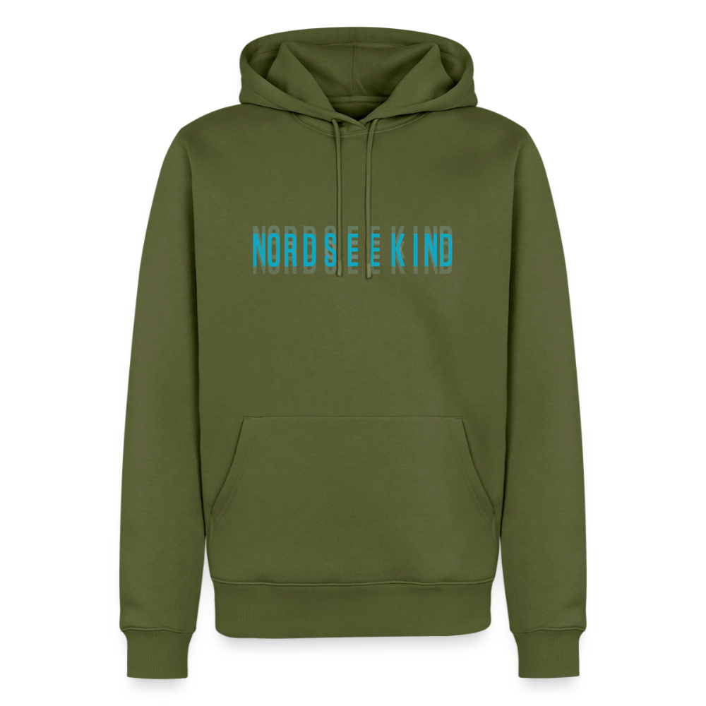 Nordseekind Herren Premium Hoodie - Khaki