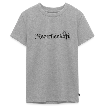 Teenager Premium T-Shirt "Meerchenhaft" - Grau meliert
