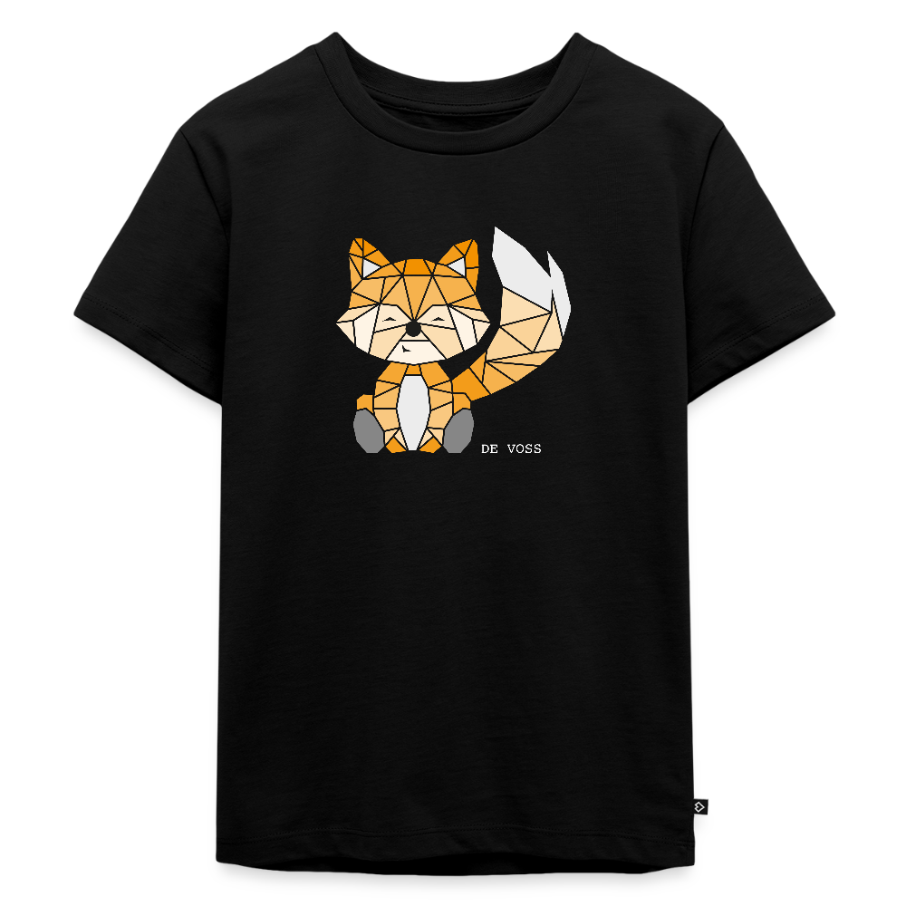 Kinder Premium T-Shirt - De Voss (weiss) - Schwarz