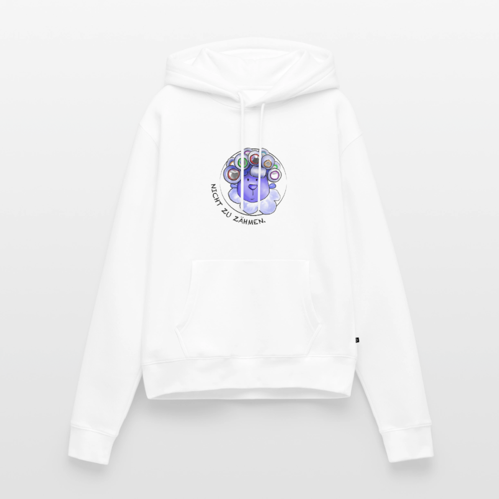 Nicht zu zähmen - Damen Premium Hoodie - Weiß