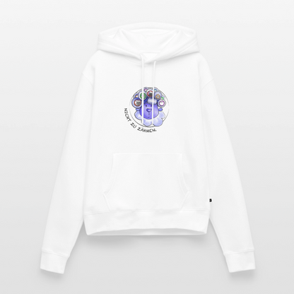 Nicht zu zähmen - Damen Premium Hoodie - Weiß
