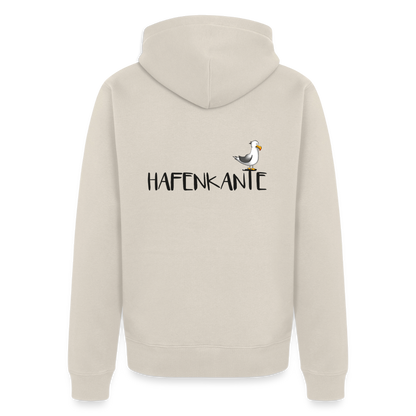 Hafenkante - Herren Premium Kapuzenjacke - Beige