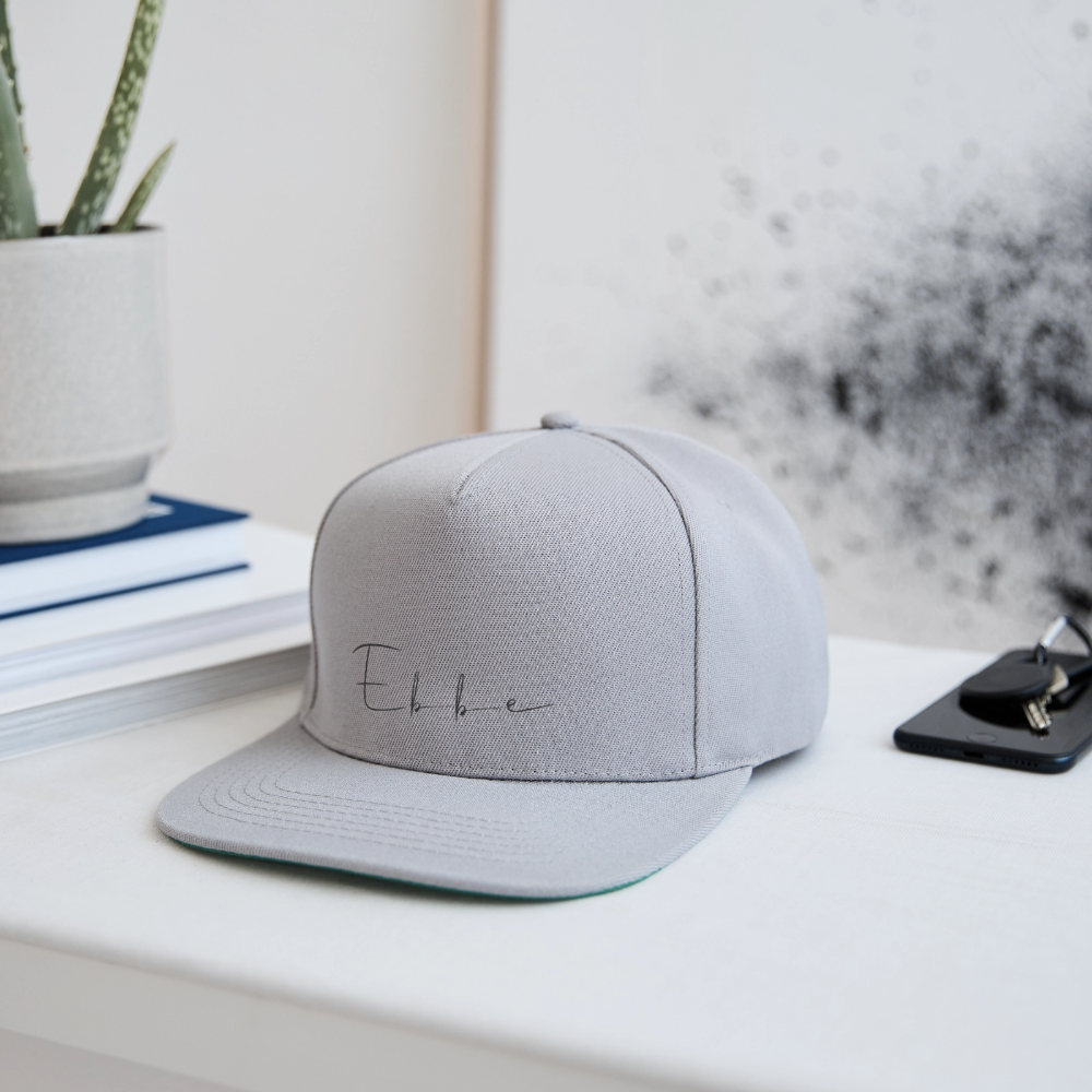 Ebbe - Snapback Cap - Graphit/Graphit