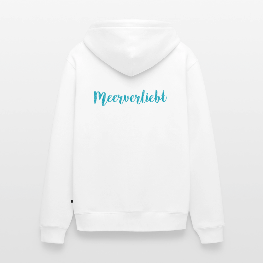 Herren Premium Kapuzenjacke - Meerverliebt - Weiß