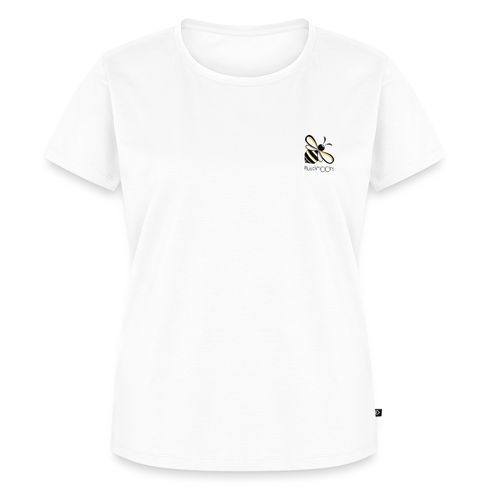 Damen Premium Bio T-Shirt - Plüschmoors - Weiß