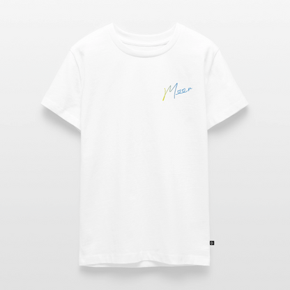 Teenager Premium T-Shirt "Meer" - Weiß