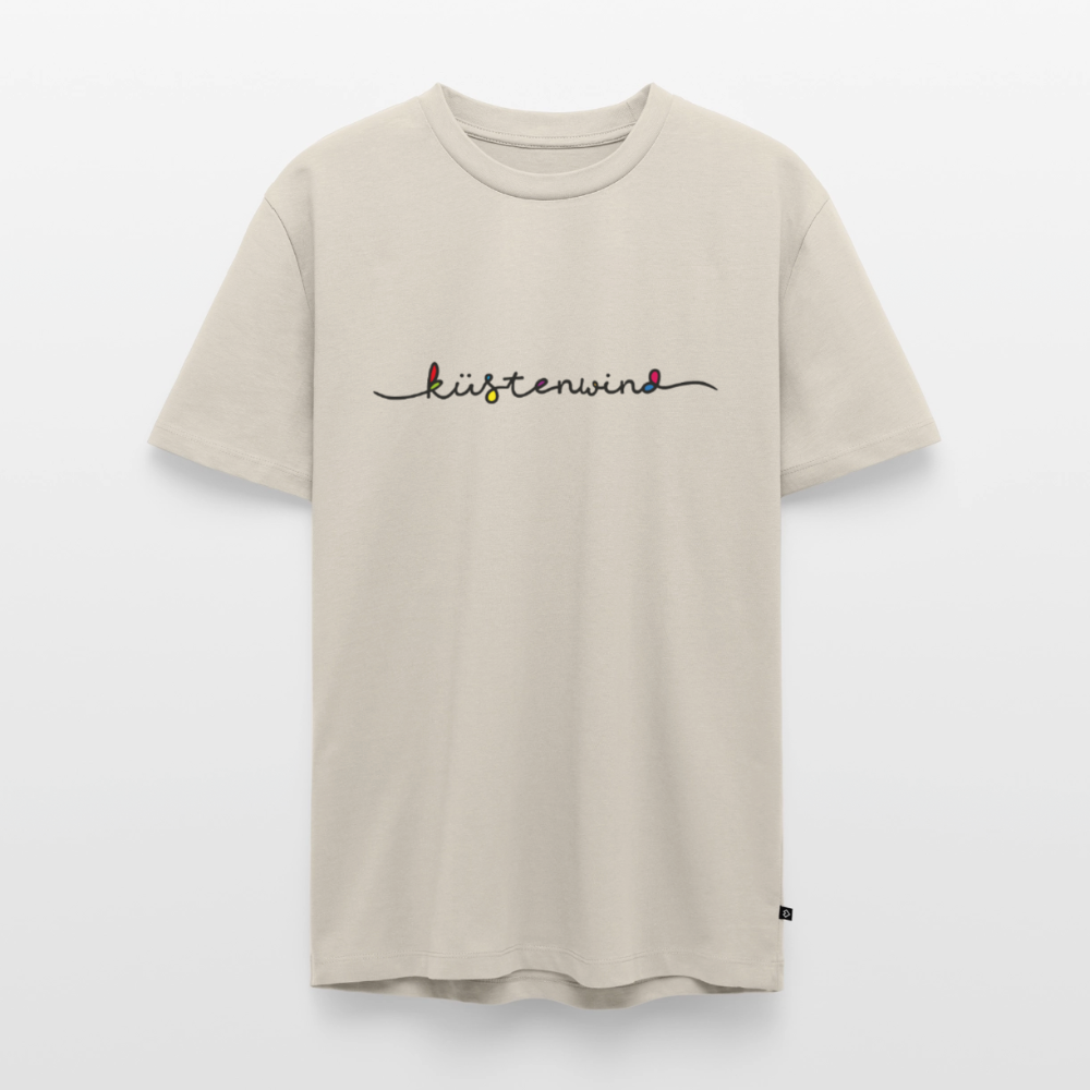 Küstenwind - Herren Premium Bio T-Shirt - Beige