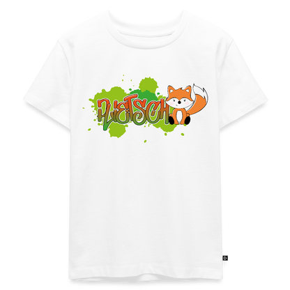 Kinder Premium T-Shirt - plietsch Voss - Weiß