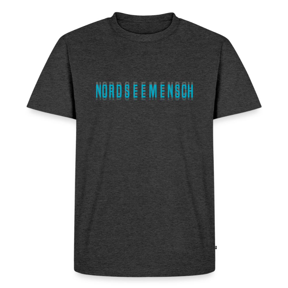 Nordseemensch - Herren Premium T-Shirt - Anthrazit meliert