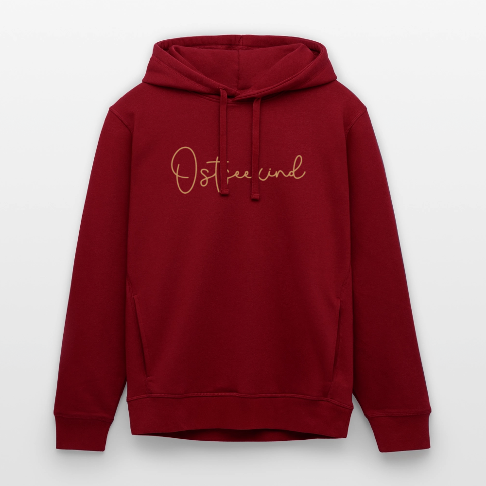 Unisex Bio-Hoodie - Ostseekind - Burgunderrot