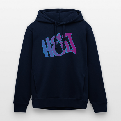 Unisex Bio-Hoodie - Hej - Navy
