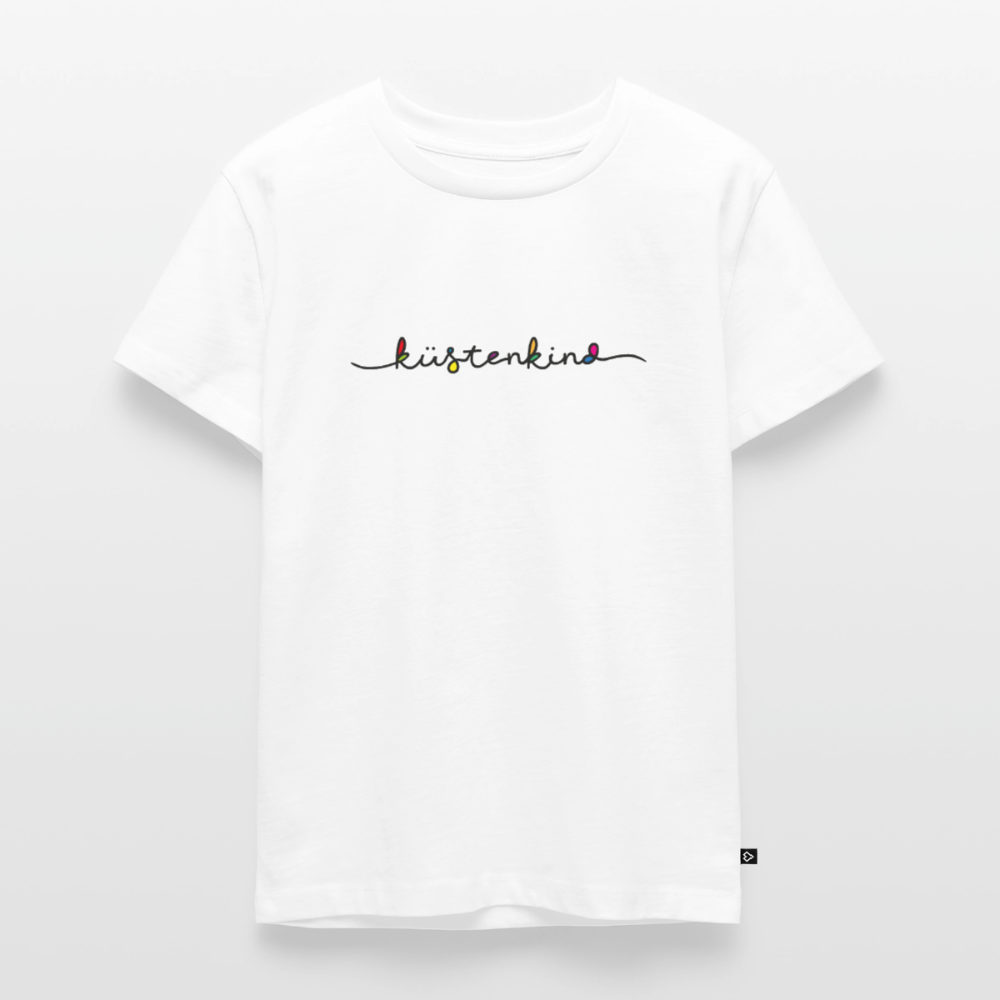 Kinder Premium T-Shirt "Küstenkind" - Weiß