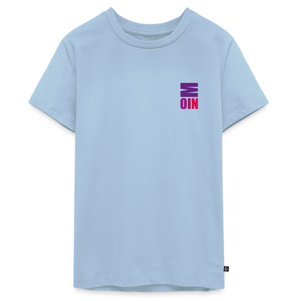 Teenager Premium T-Shirt "Moin" - Hellblau