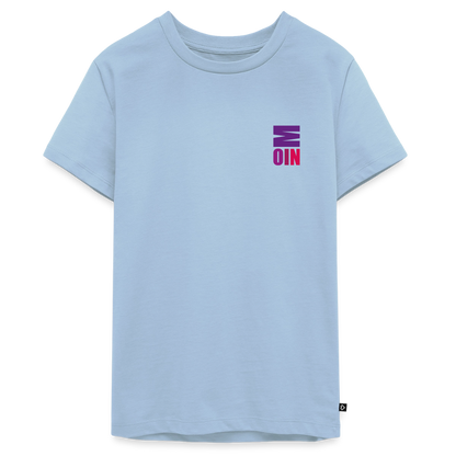Teenager Premium T-Shirt "Moin" - Hellblau