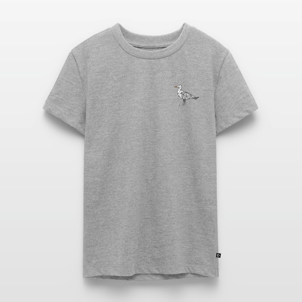 Möwe - Teenager Premium T-Shirt - Grau meliert