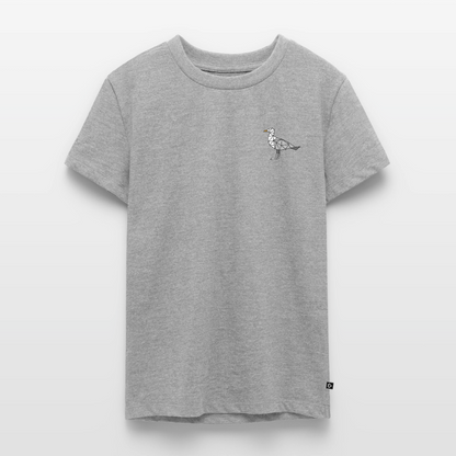 Möwe - Teenager Premium T-Shirt - Grau meliert