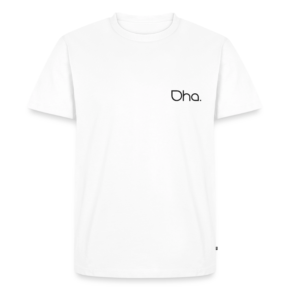 Oha Männer Premium T-Shirt - Weiß