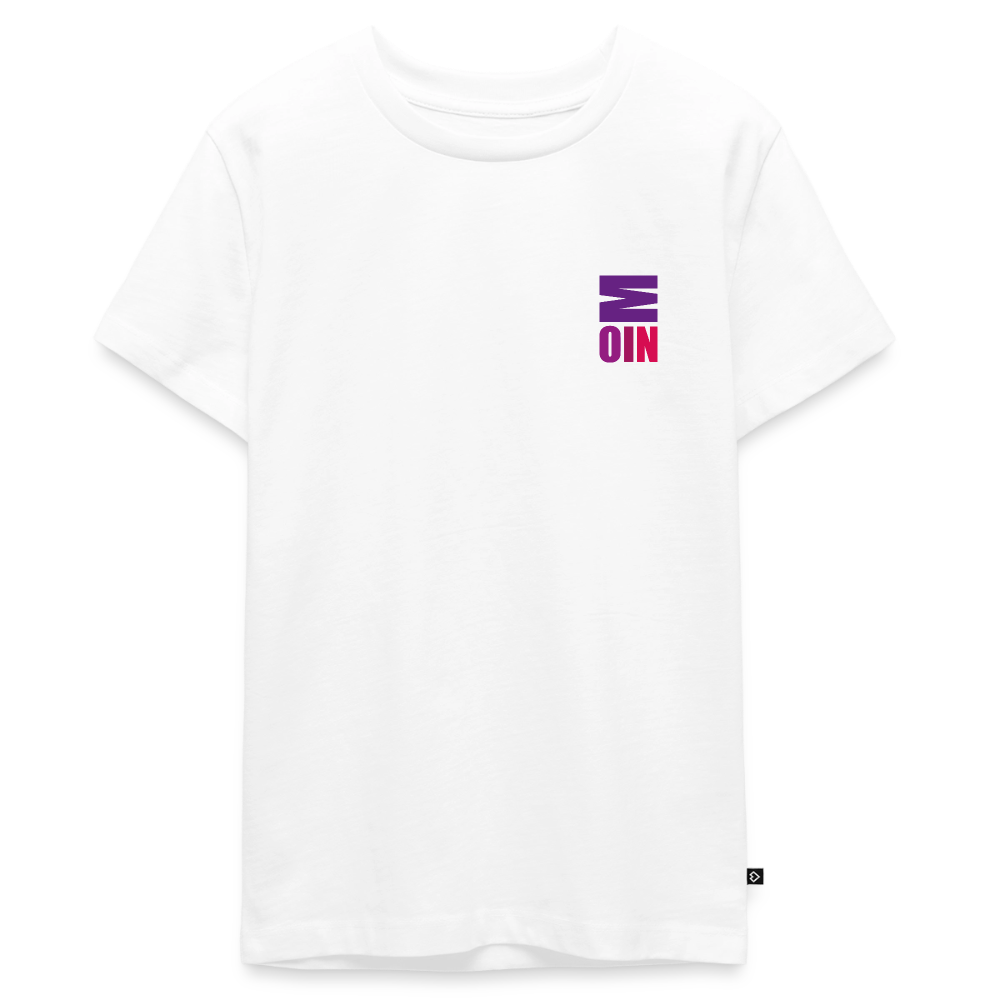 Teenager Premium T-Shirt "Moin" - Weiß